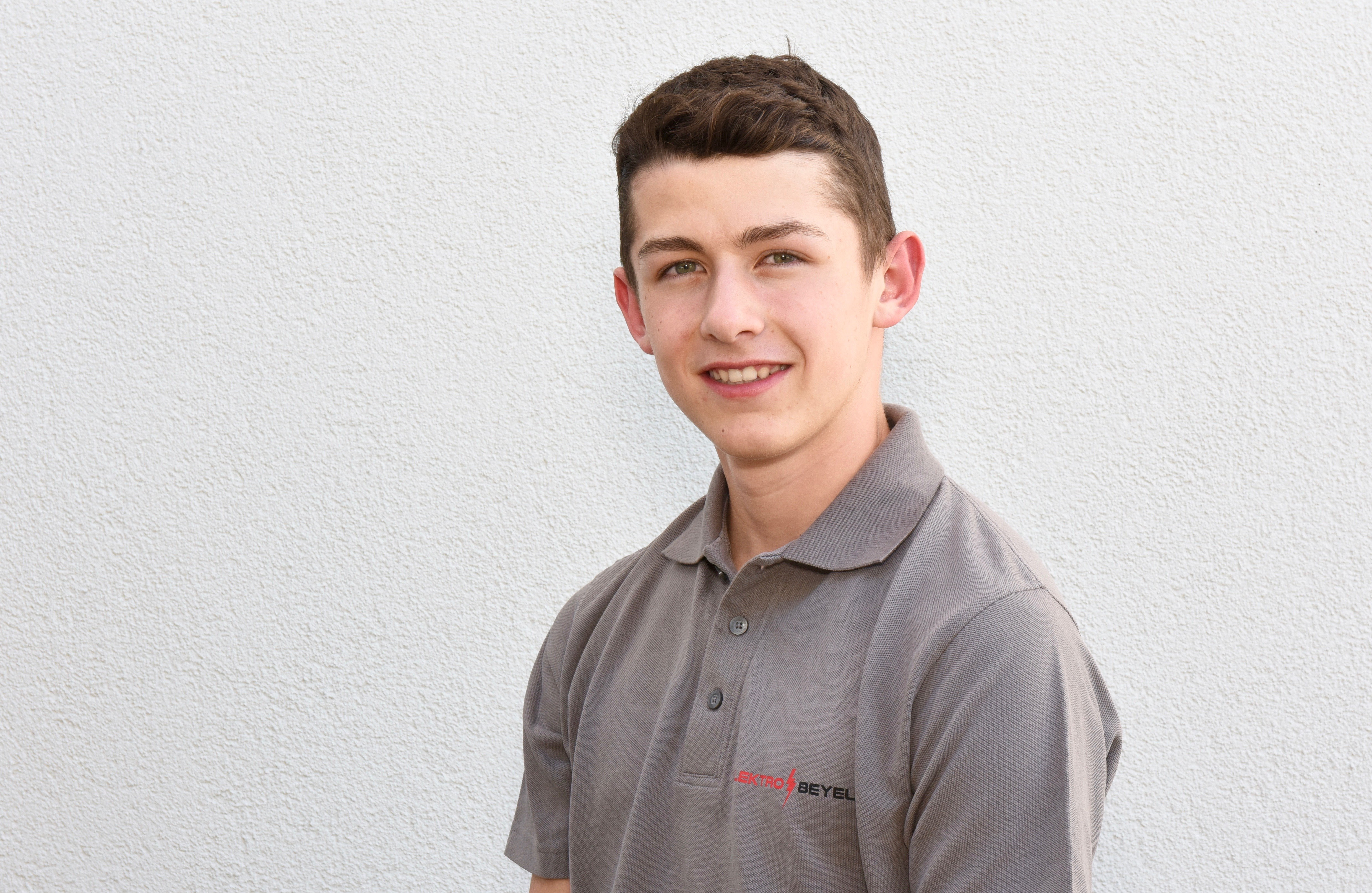 Jan Breitenstein, Elektroinstallateur FZ-Lehrling bei Elektro Beyeler GmbH, Althäusern im Kanton Aargau