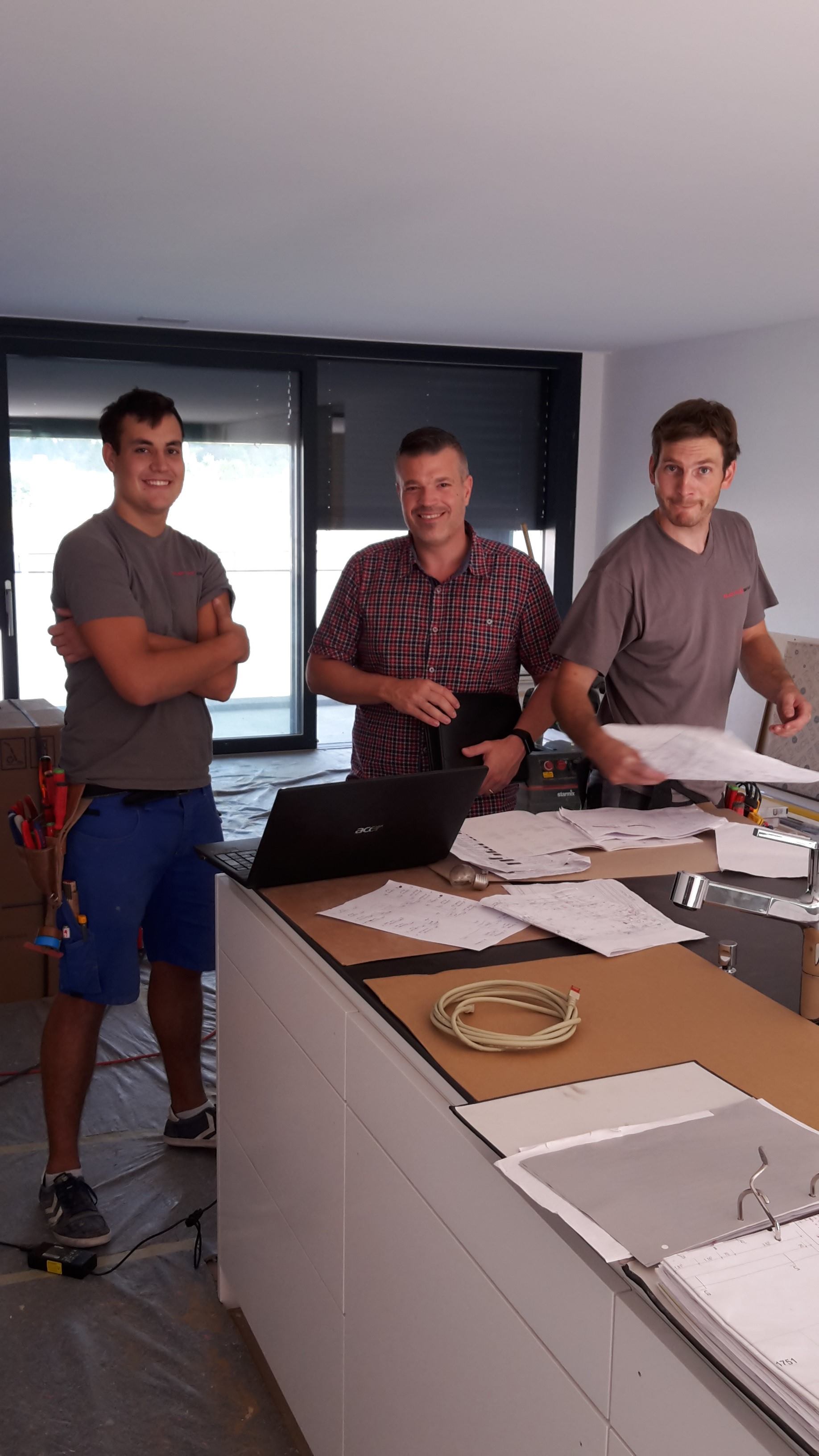 Wohnungsbau Hausbau - Referenz von Elektro Beyeler GmbH, Aristau Althäusern im Freiamt Kanton Aargau