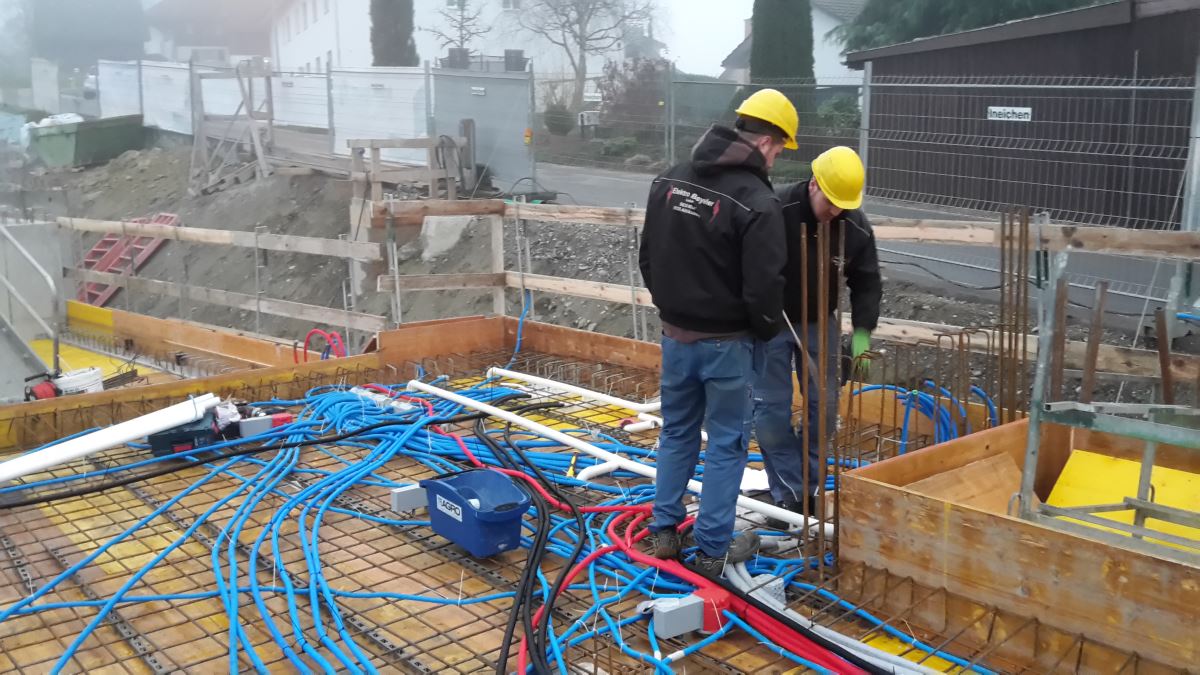 Wohnungsbau Hausbau - Referenz von Elektro Beyeler GmbH, Aristau Althäusern im Freiamt Kanton Aargau